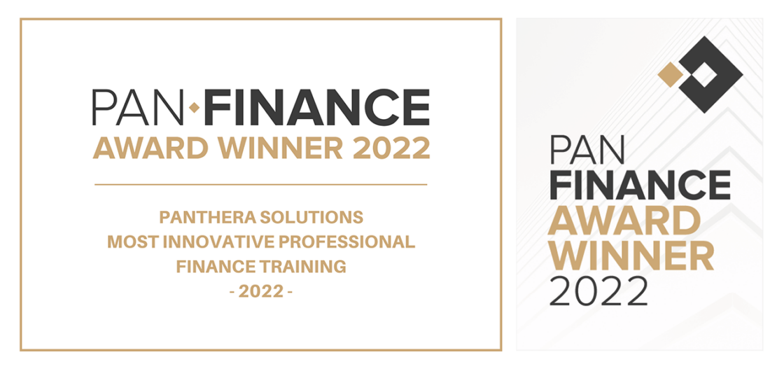 PANTHERA awarded ‘’Most Innovative Professional Finance Training 2022’’